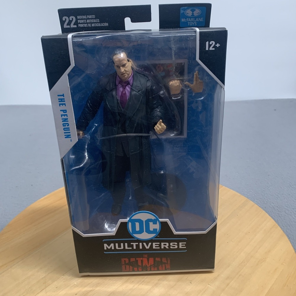 The Penguin McFarlane Toys DC Multiverse The Batman Unmasked 7" Figure Brand New